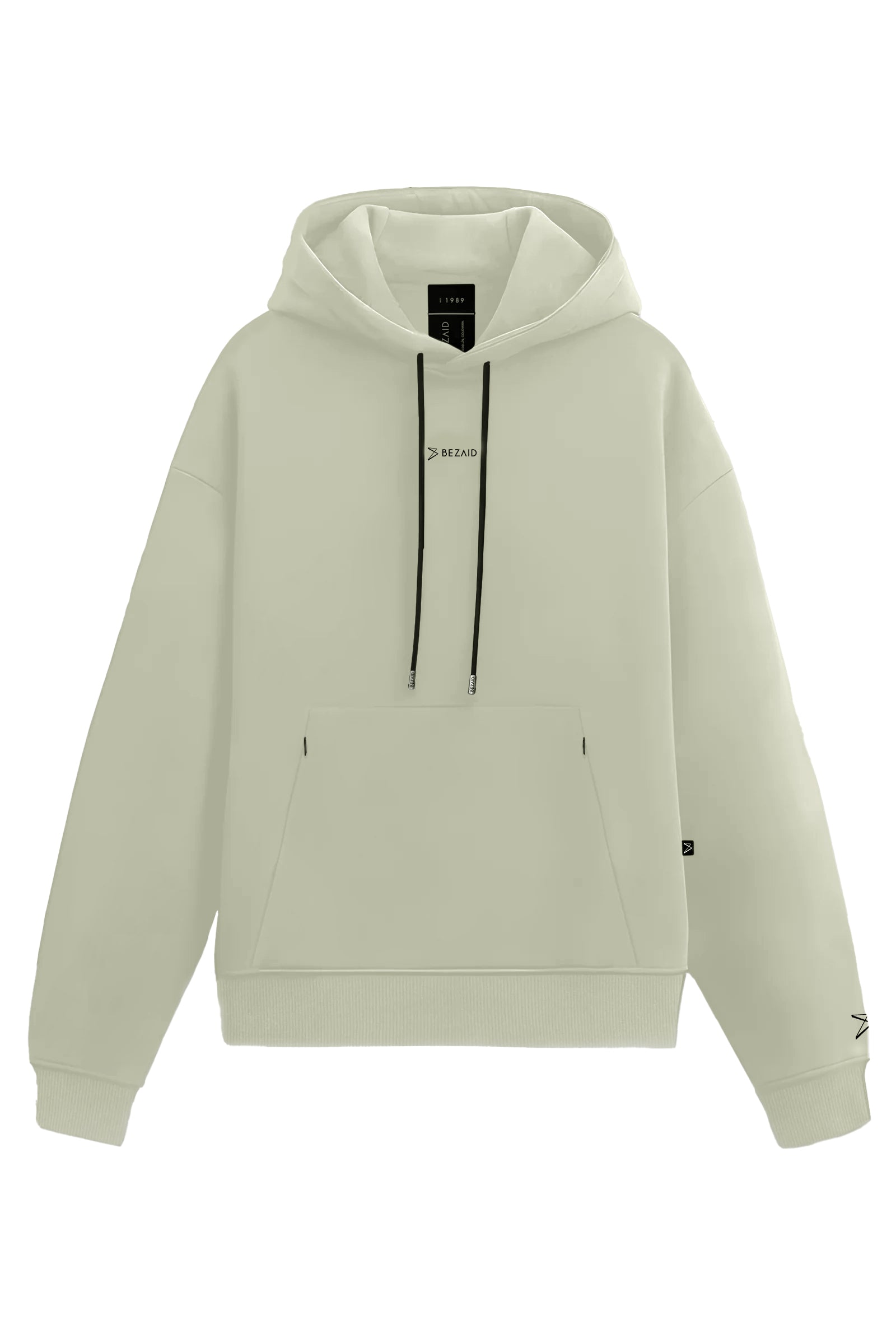 Basic Stiff Hoodie - Light Green