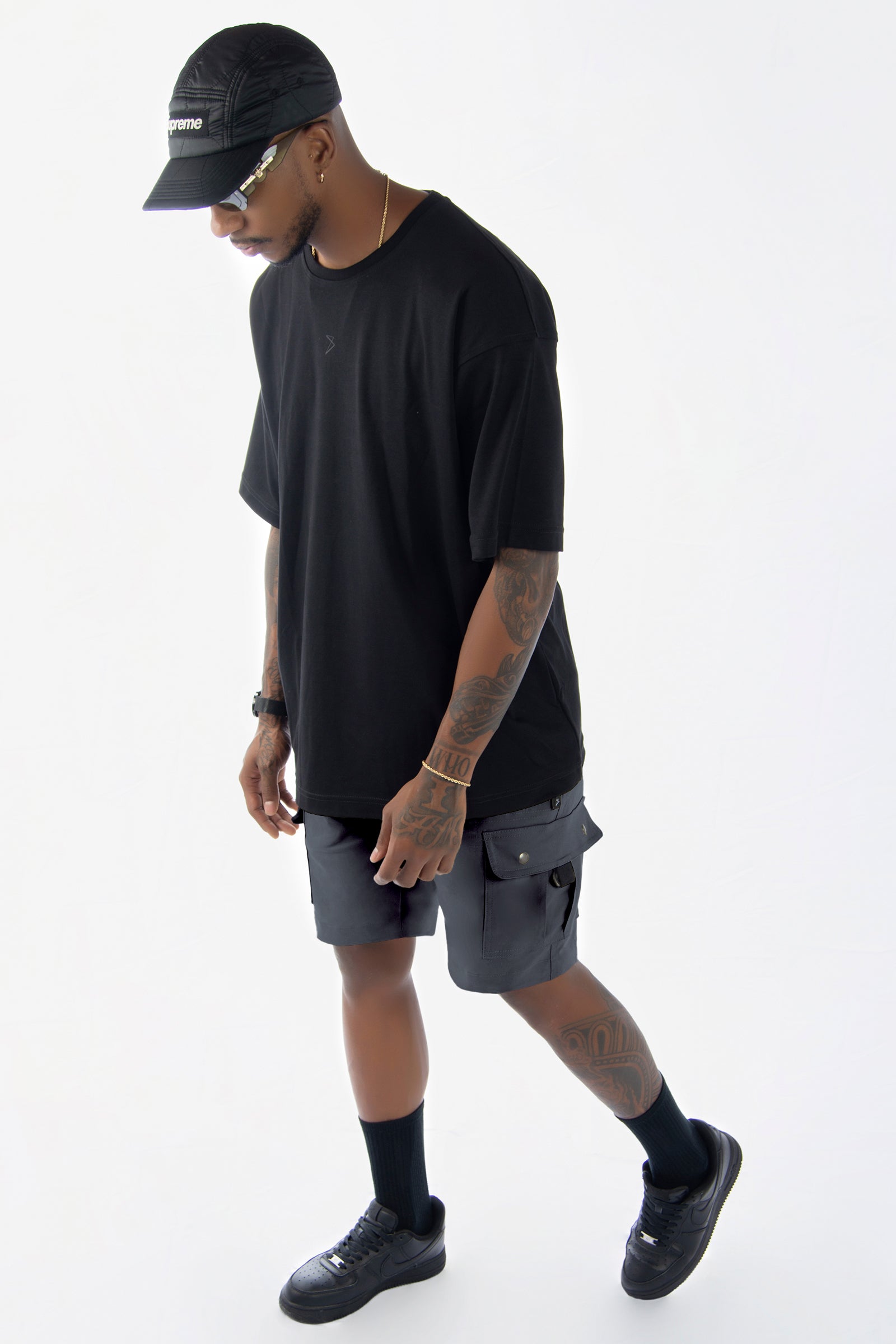 Short Cargo Xpand – Classic Fit, Deep Grey