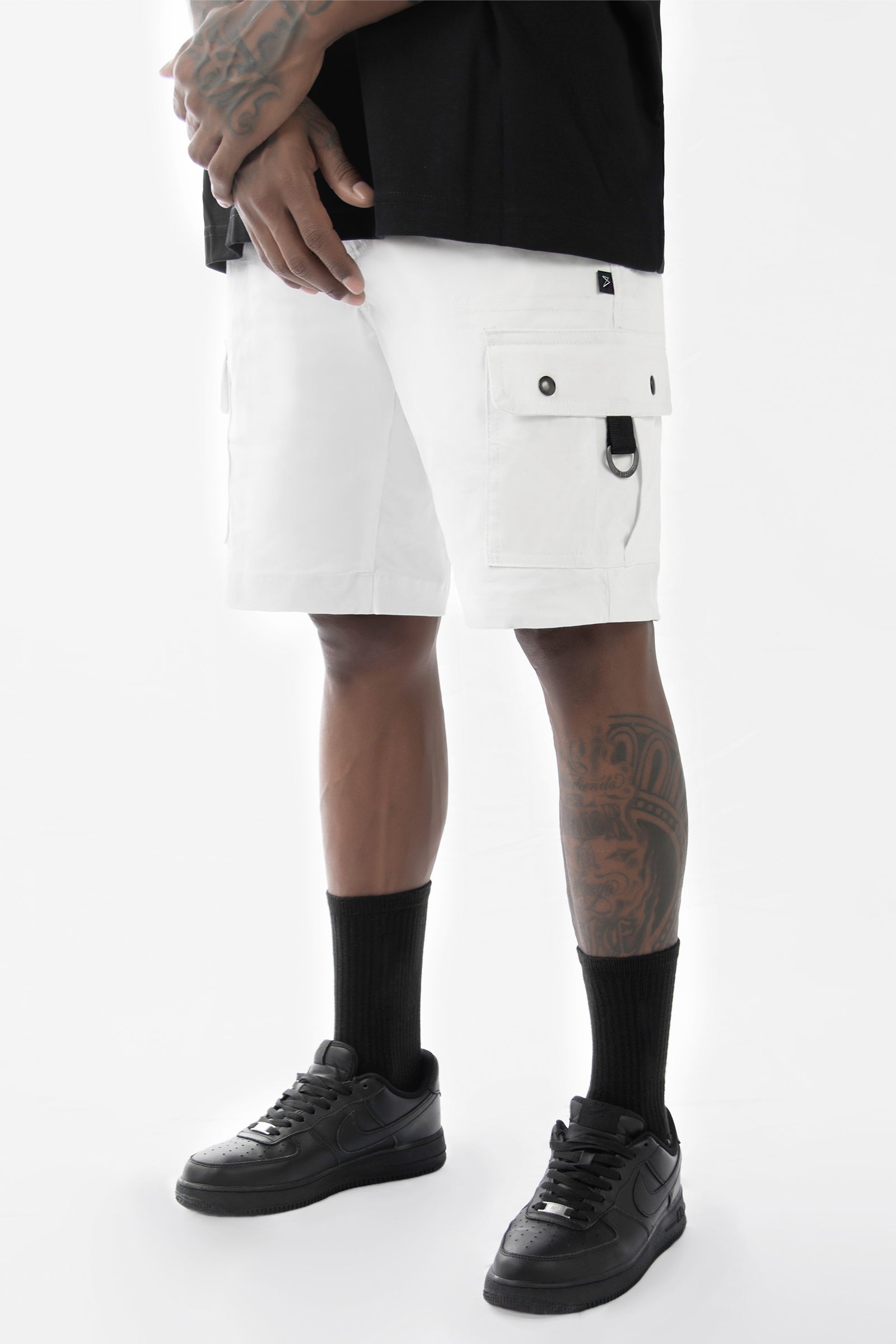 Short Cargo Xpand – Classic Fit, White
