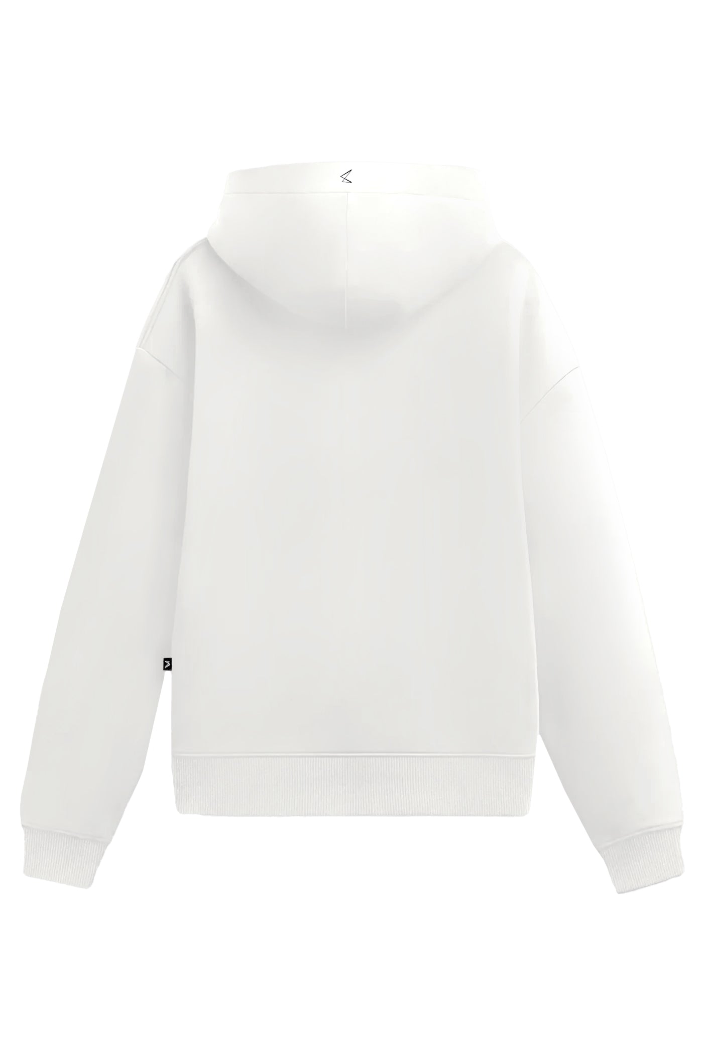 Basic Stiff Hoodie - White