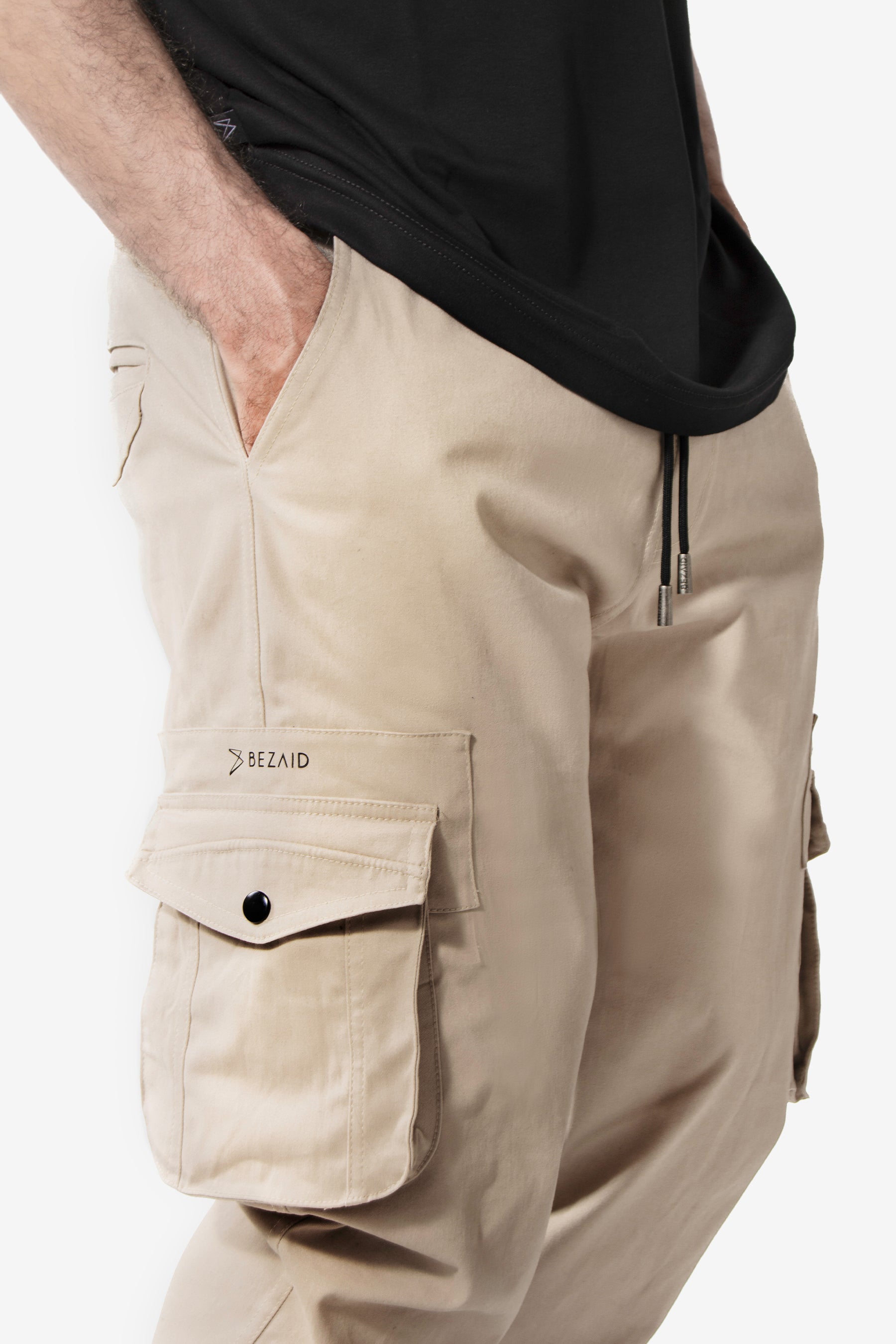 Jogger Cargo Xpand - Tapered Fit, Beige