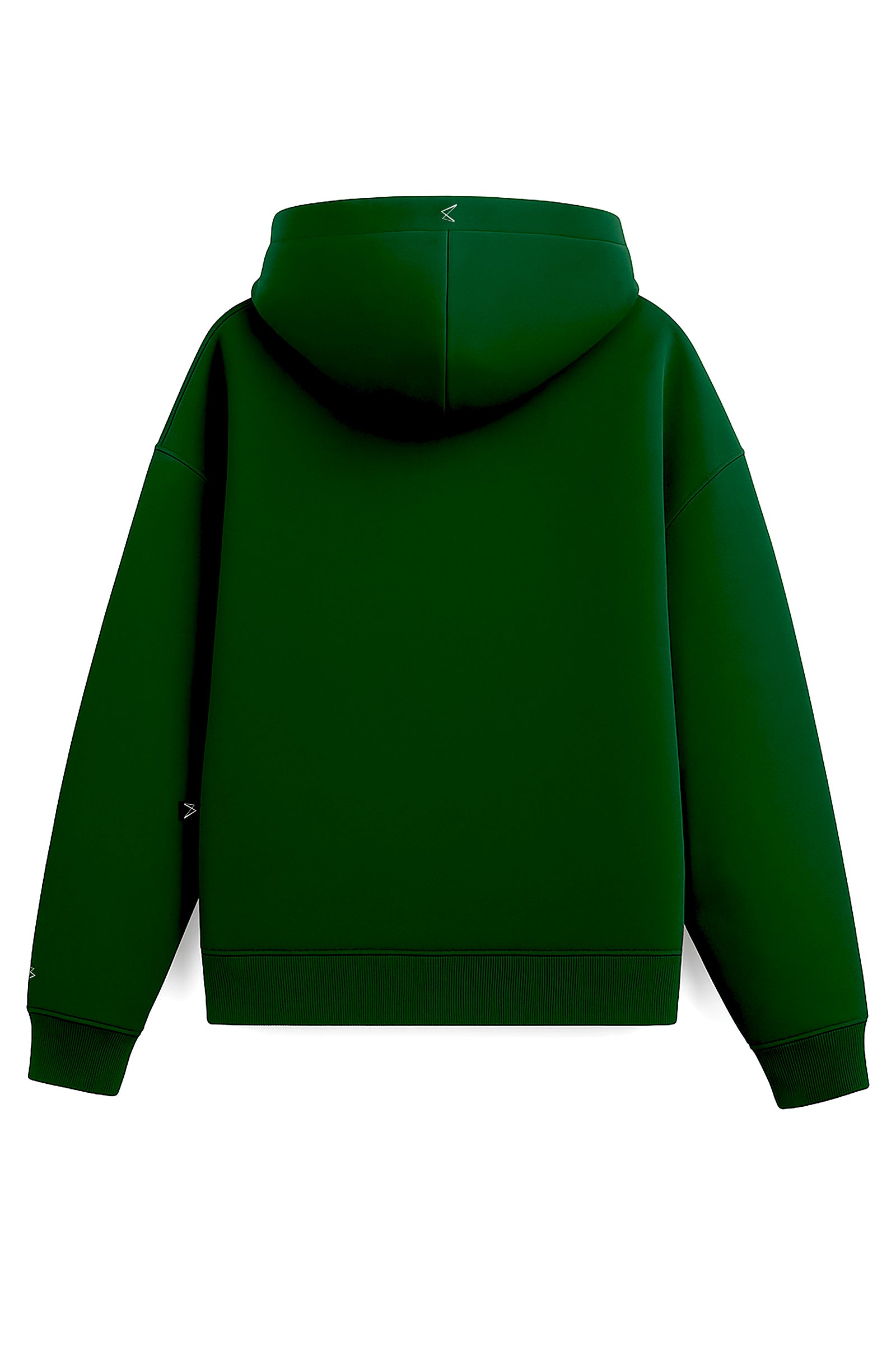 Basic Stiff Hoodie - Green