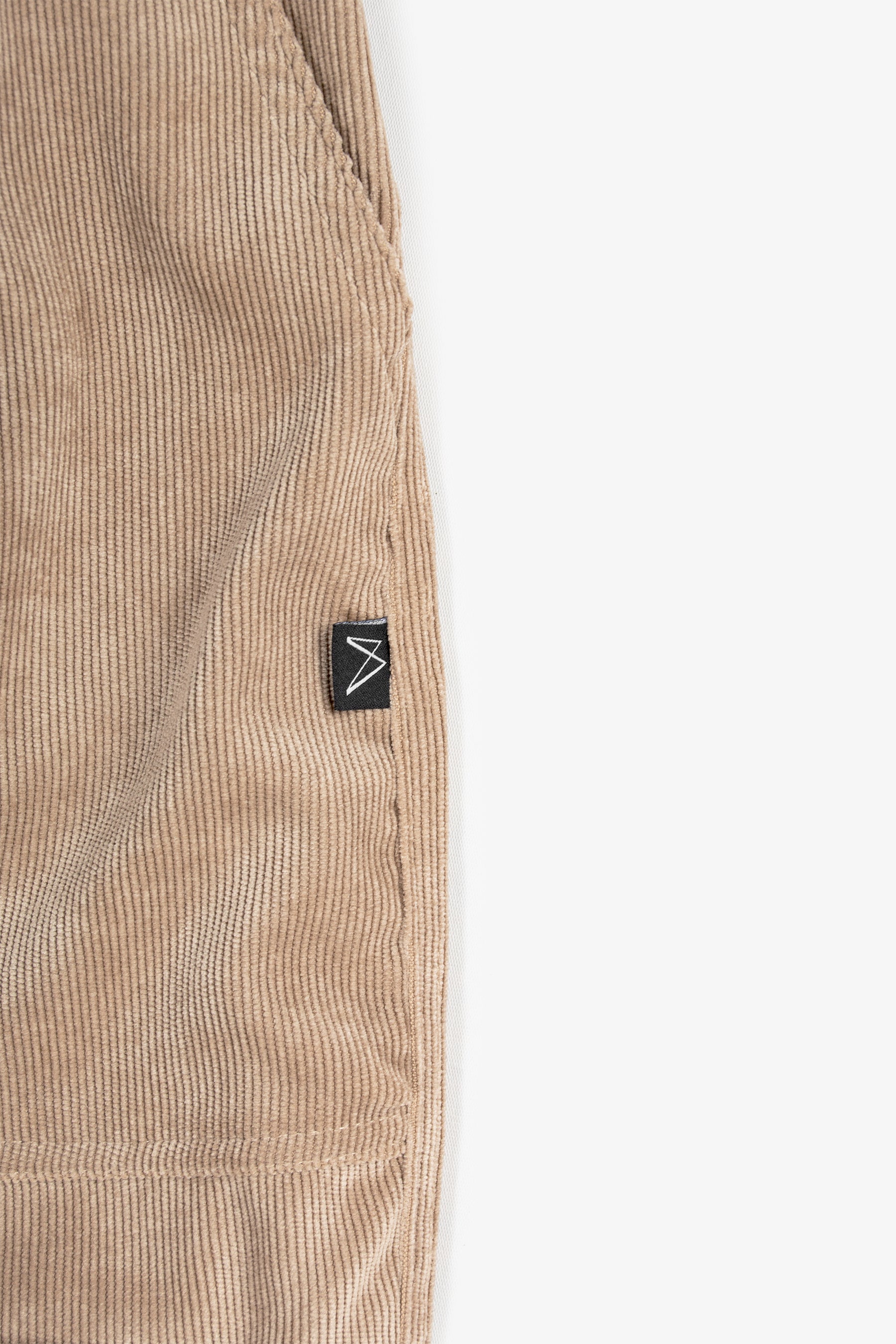 Corduroy Cargo Jogger - Sand