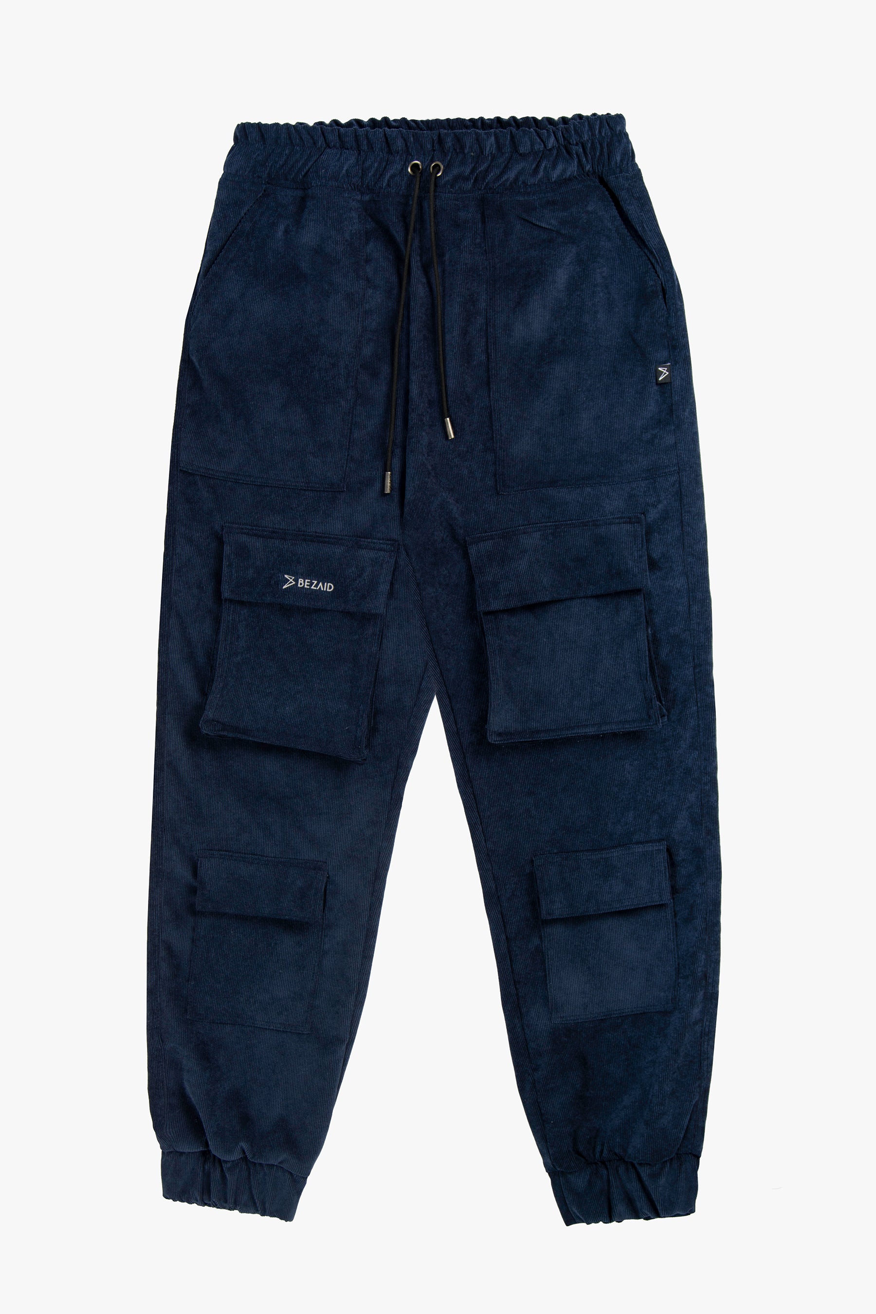 Corduroy Cargo Jogger - Deep Blue