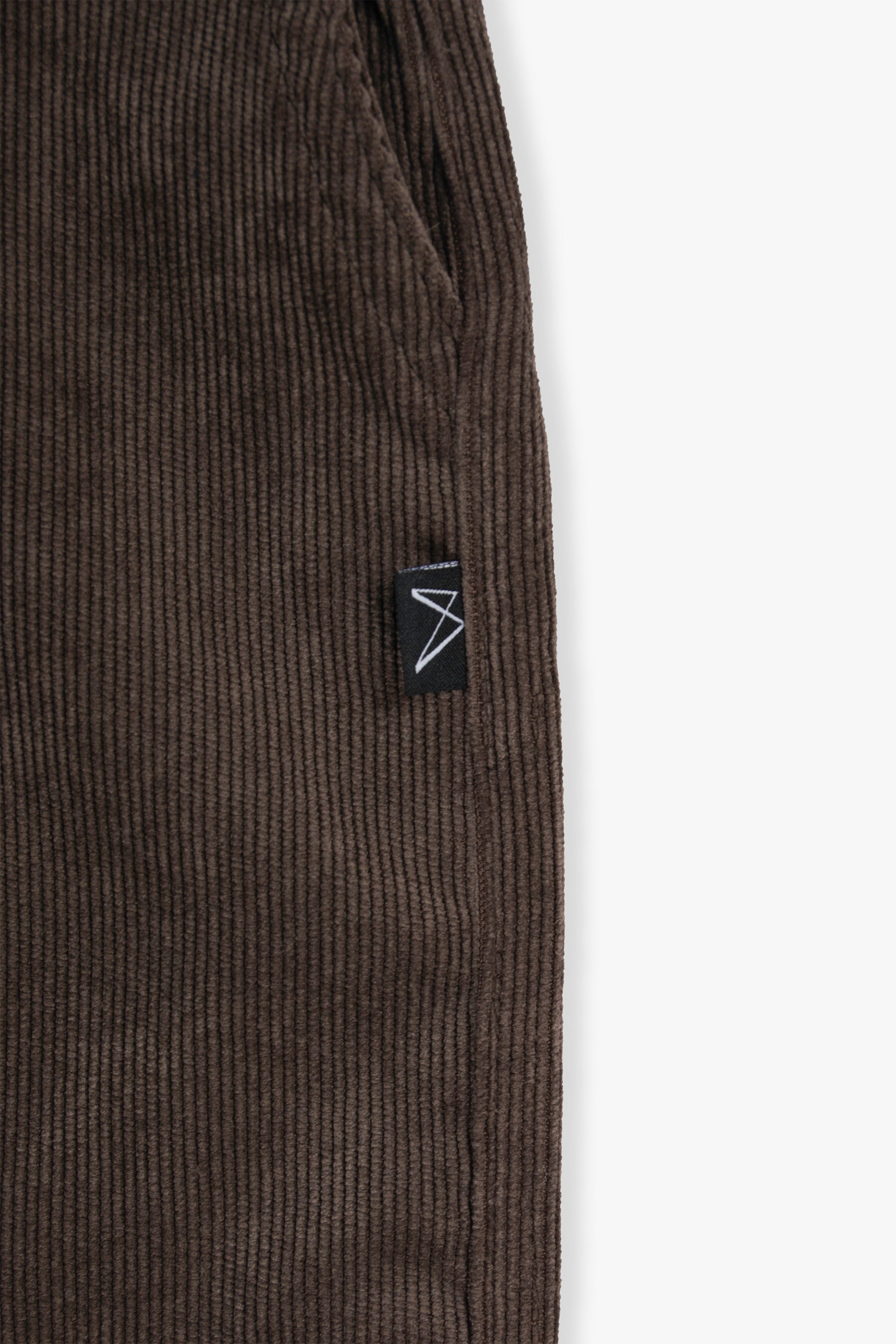 Corduroy Cargo Jogger - Deep Brown