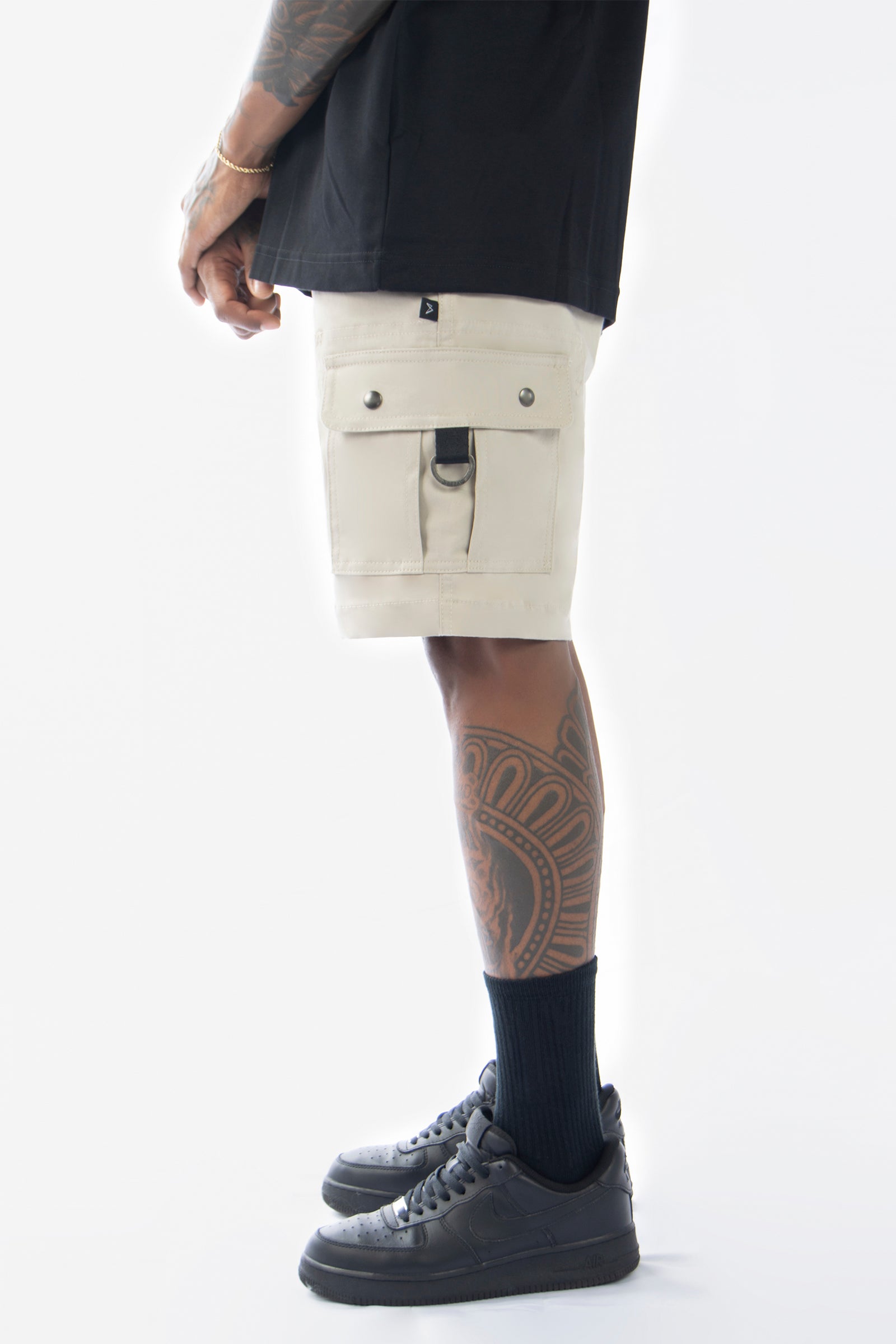 Short Cargo Xpand – Classic Fit, Beige