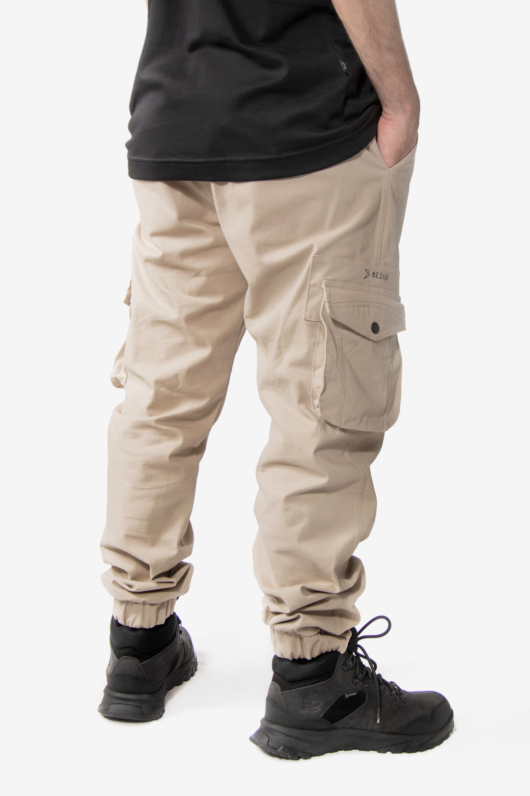 Jogger Cargo Xpand - Tapered Fit, Beige