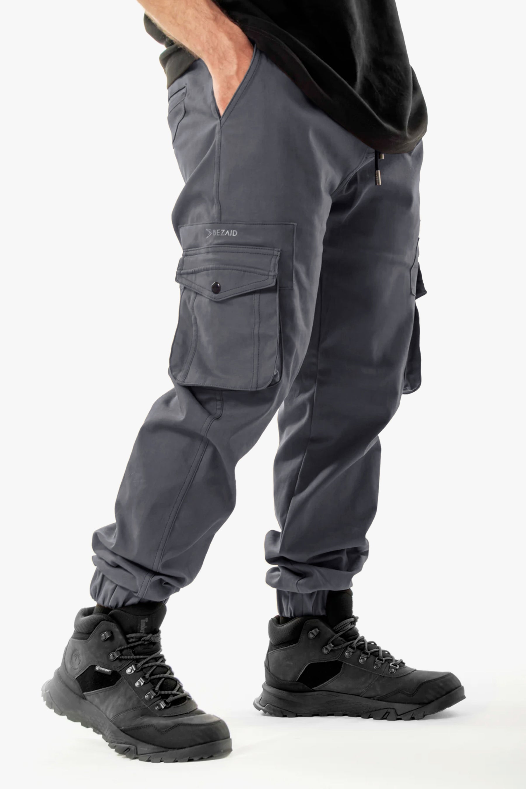 Jogger Cargo Xpand - Tapered Fit, Deep Grey