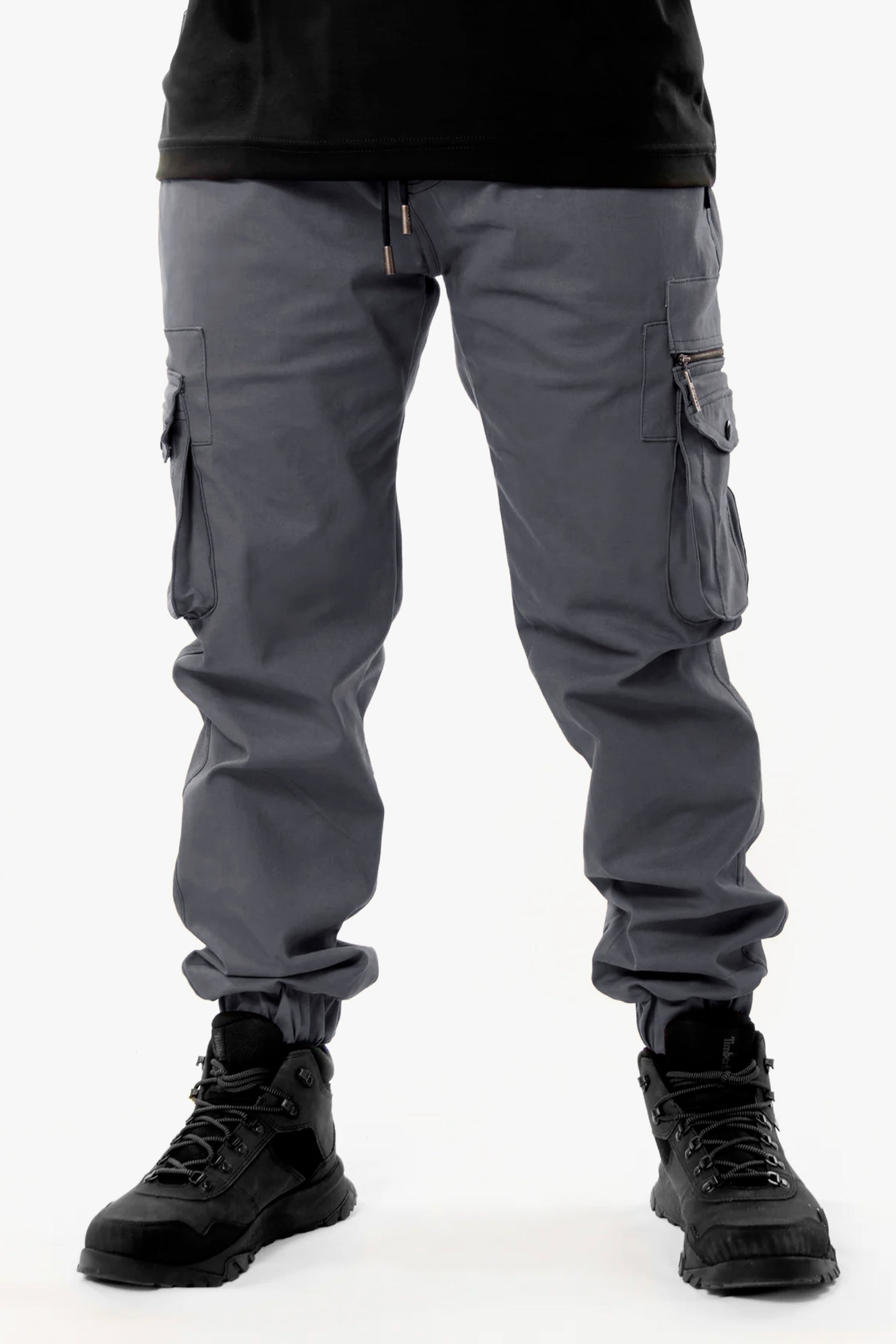 Jogger Cargo Xpand - Tapered Fit, Deep Grey