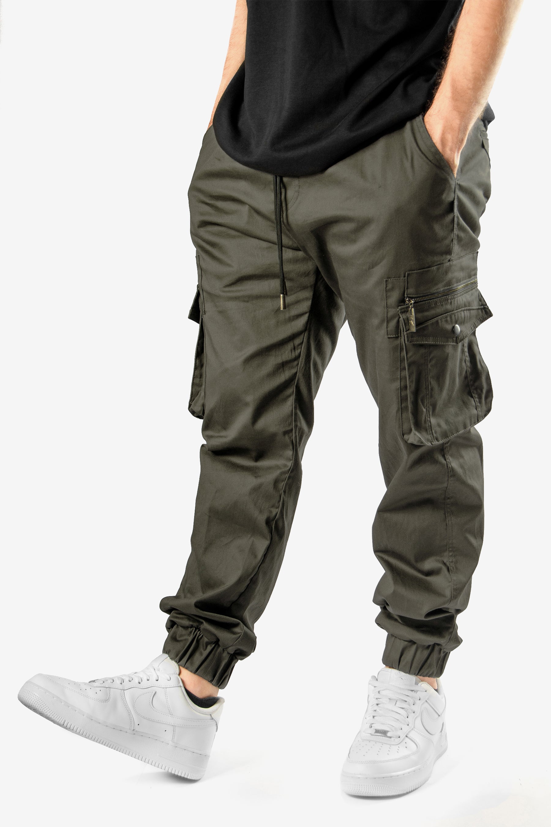 Jogger Cargo Xpand - Tapered Fit, Green