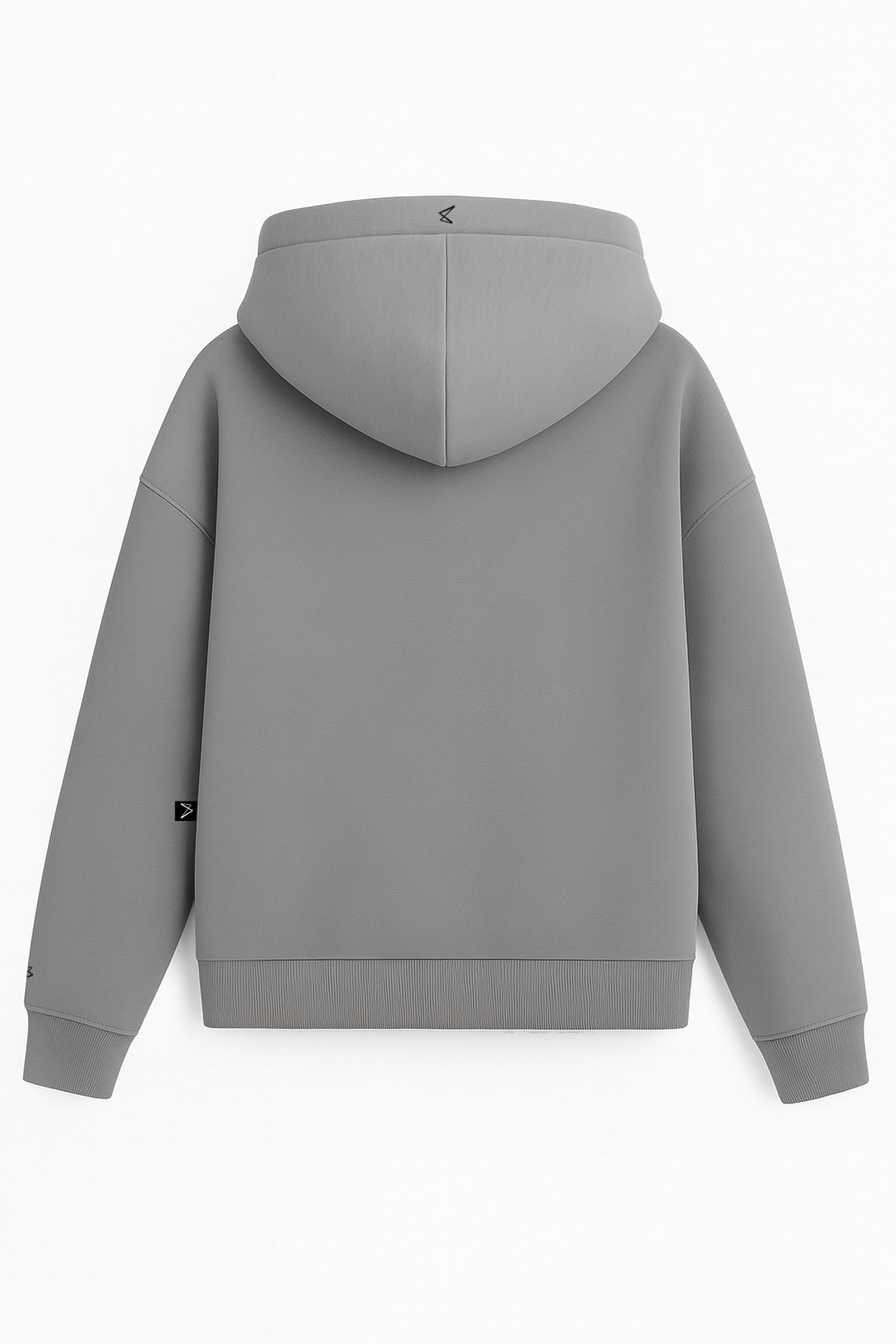 Hoodie Basic Stiff – Classic Fit, Grey