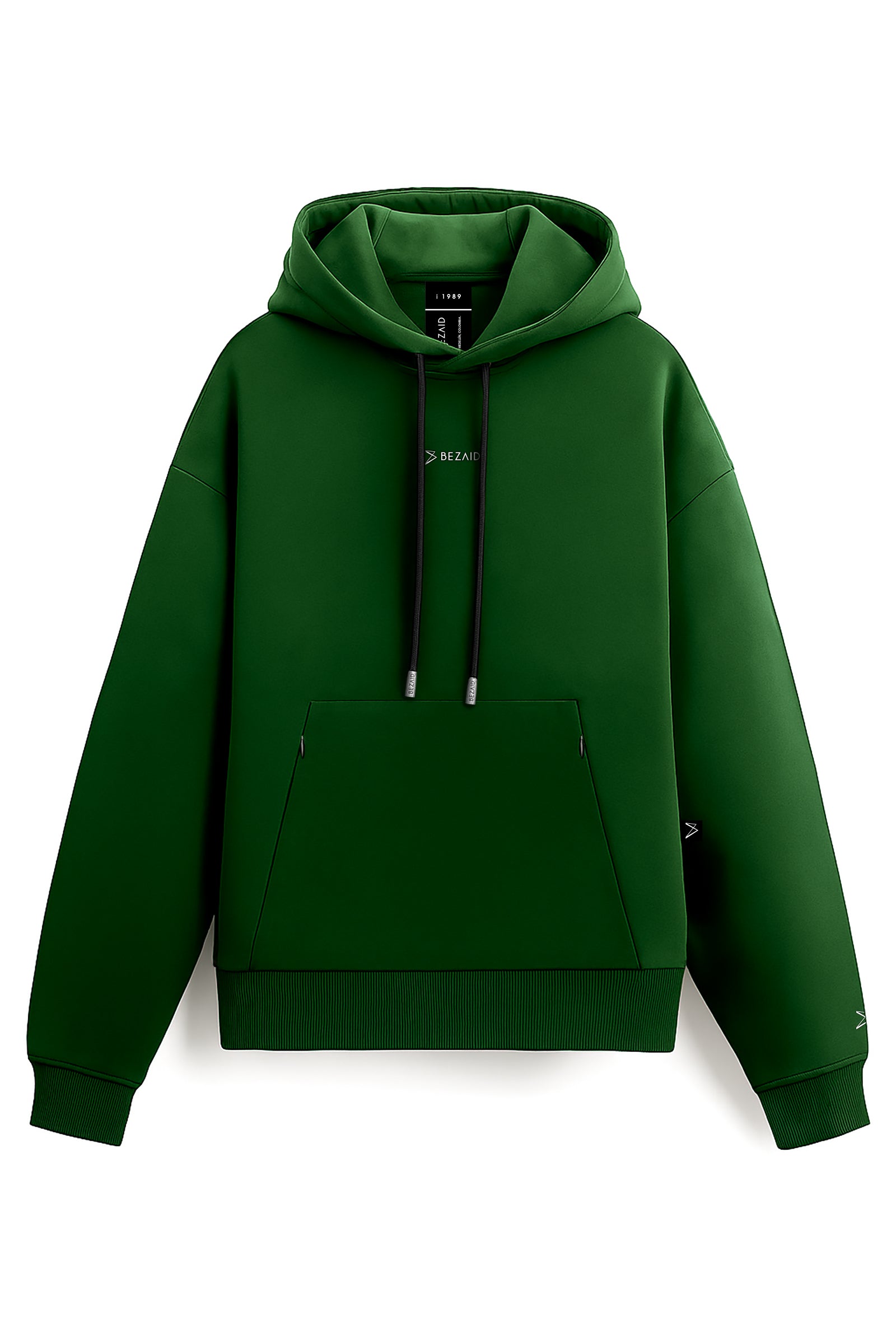 Hoodie Basic Stiff – Classic Fit, Green