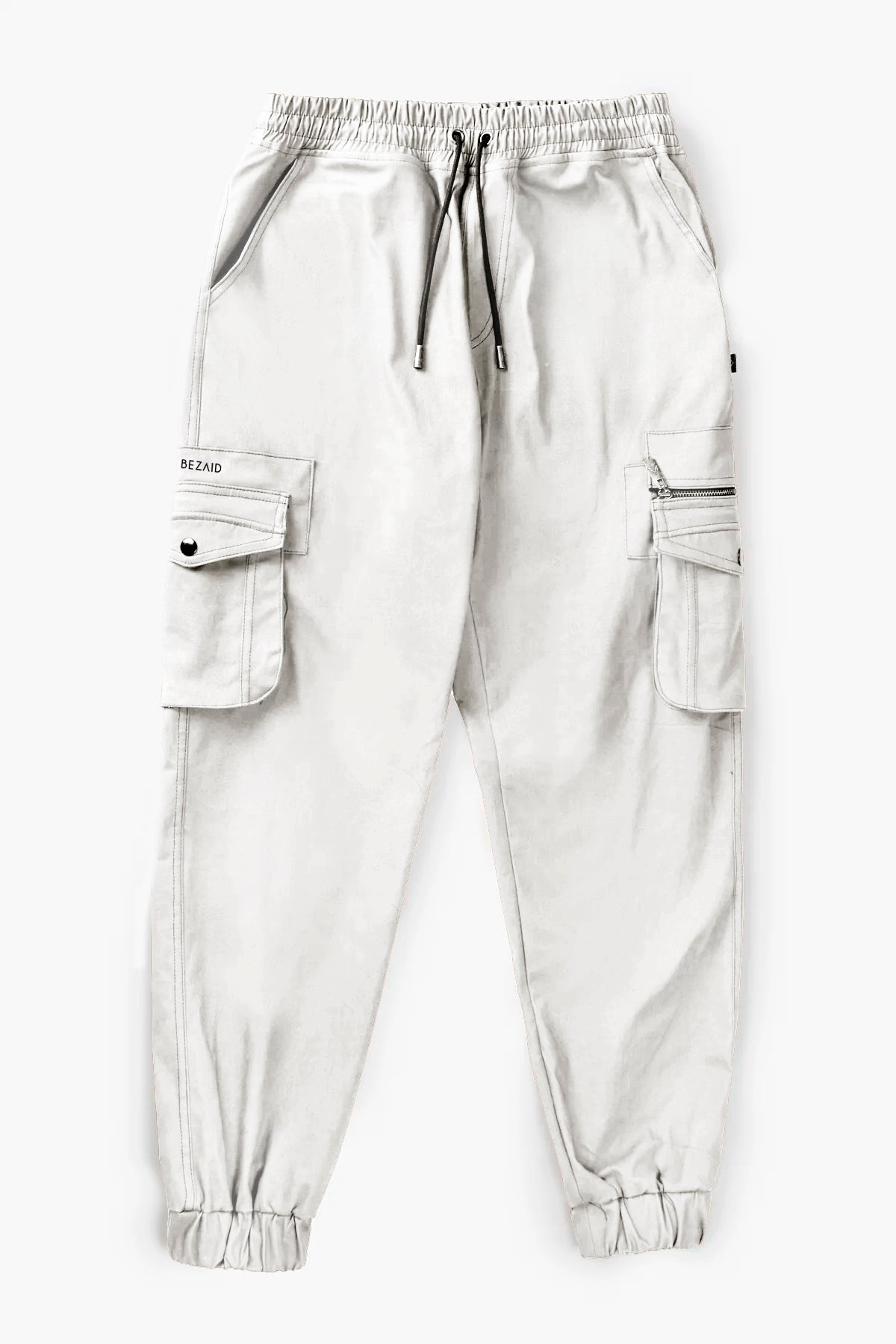 Jogger Cargo Xpand - Tapered Fit, White