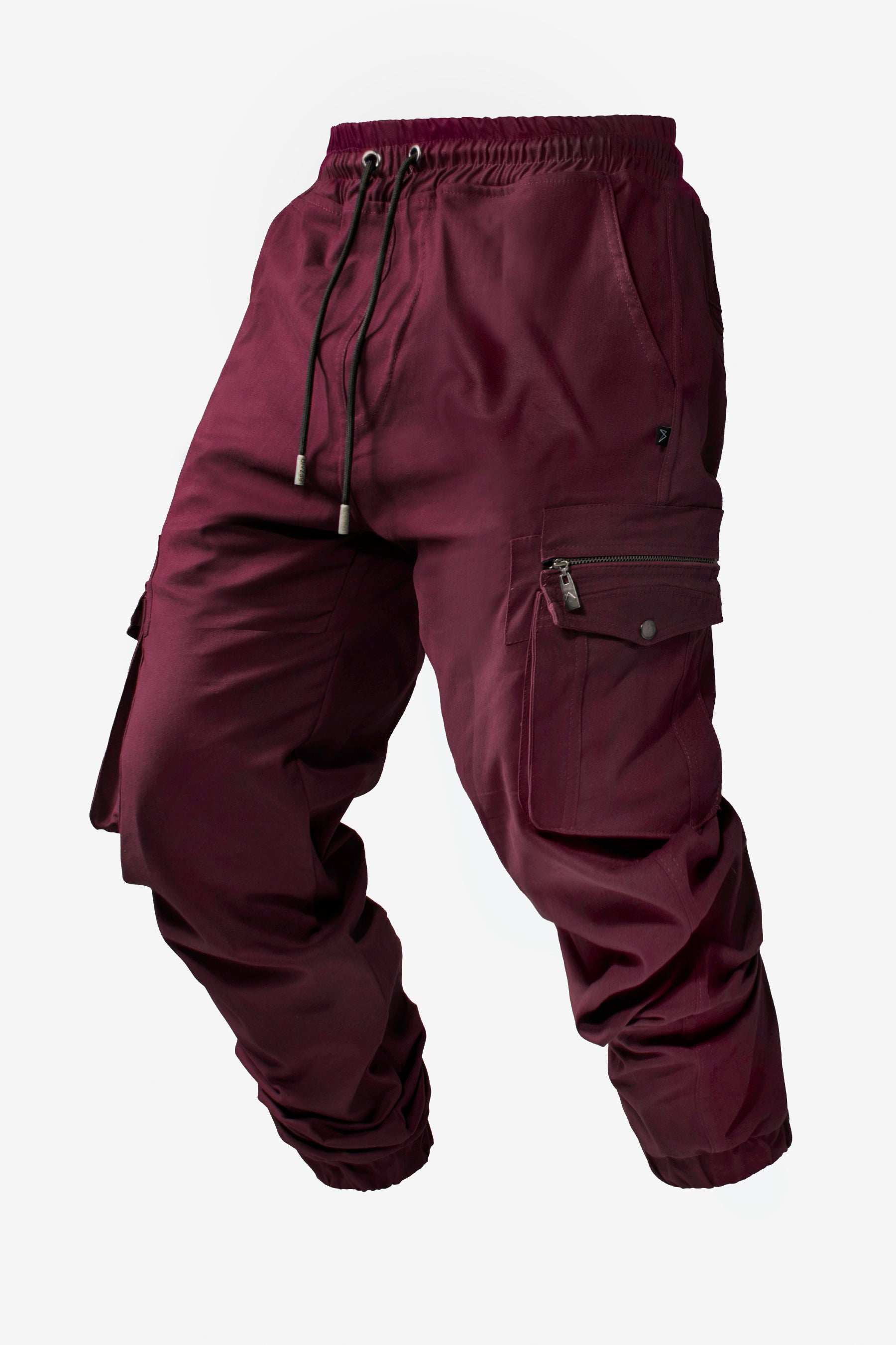 Jogger Cargo Xpand - Tapered Fit, Wine