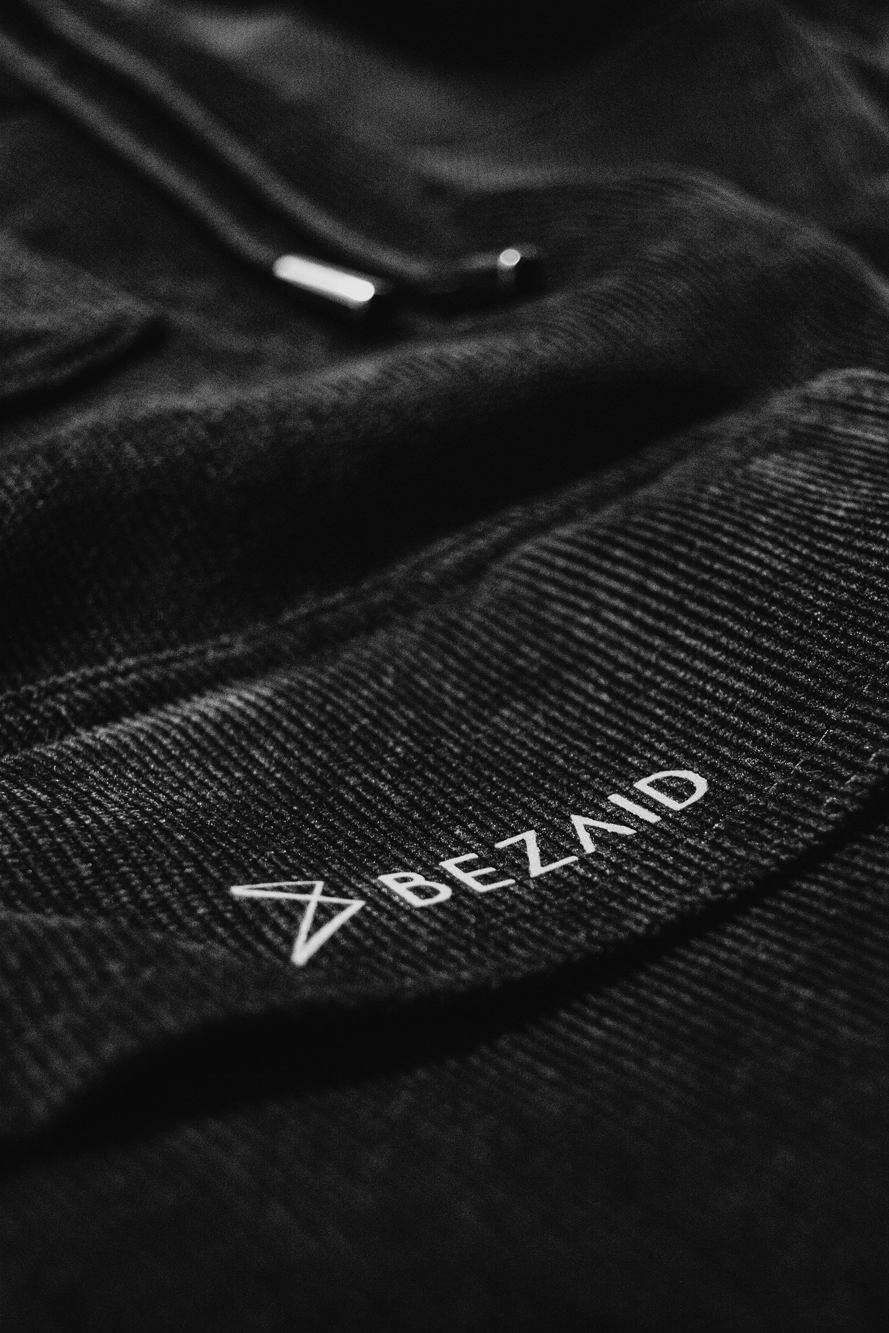 Jogger Cargo Corduroy - Tapered Fit, Black