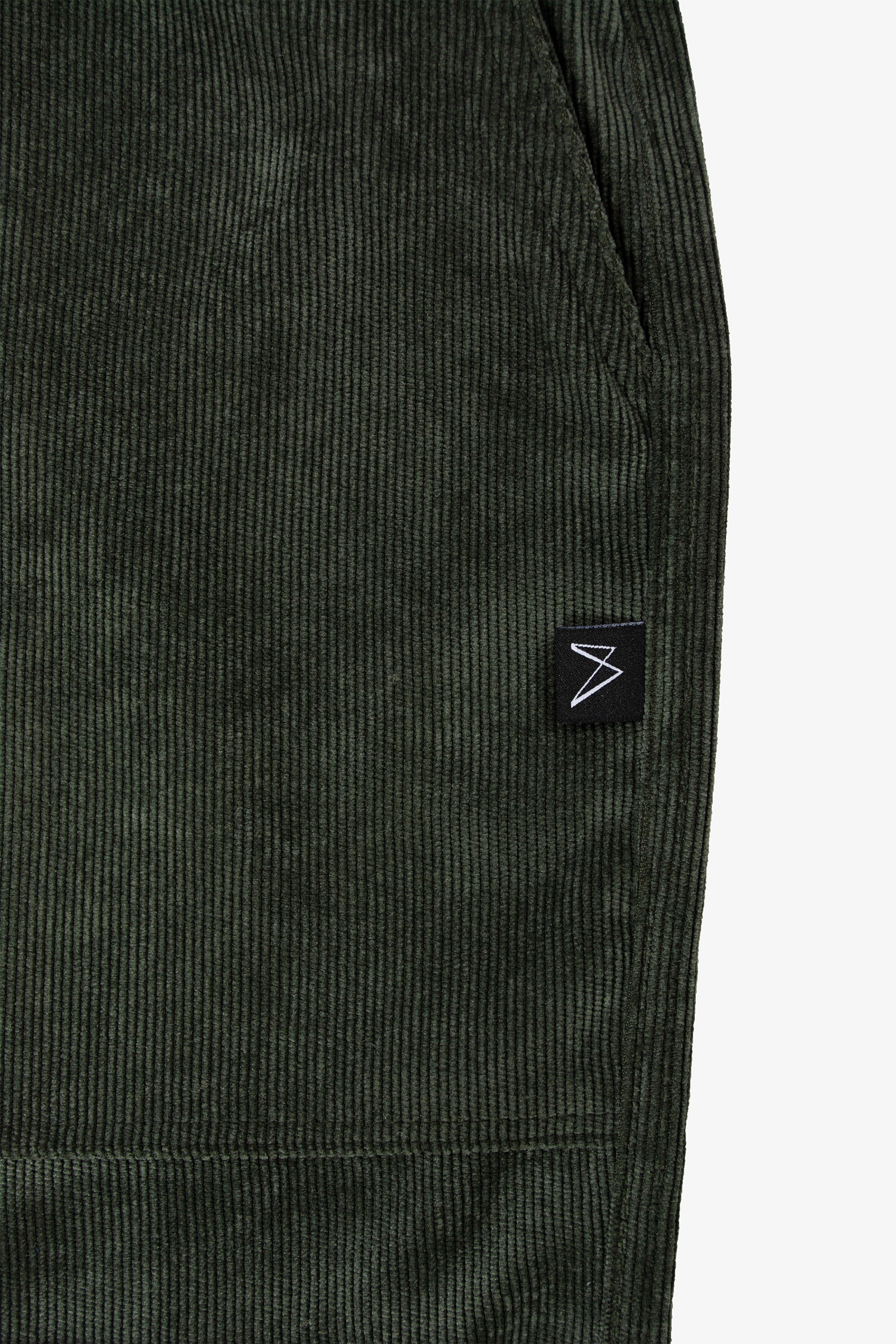 Corduroy Cargo Jogger - Deep Green