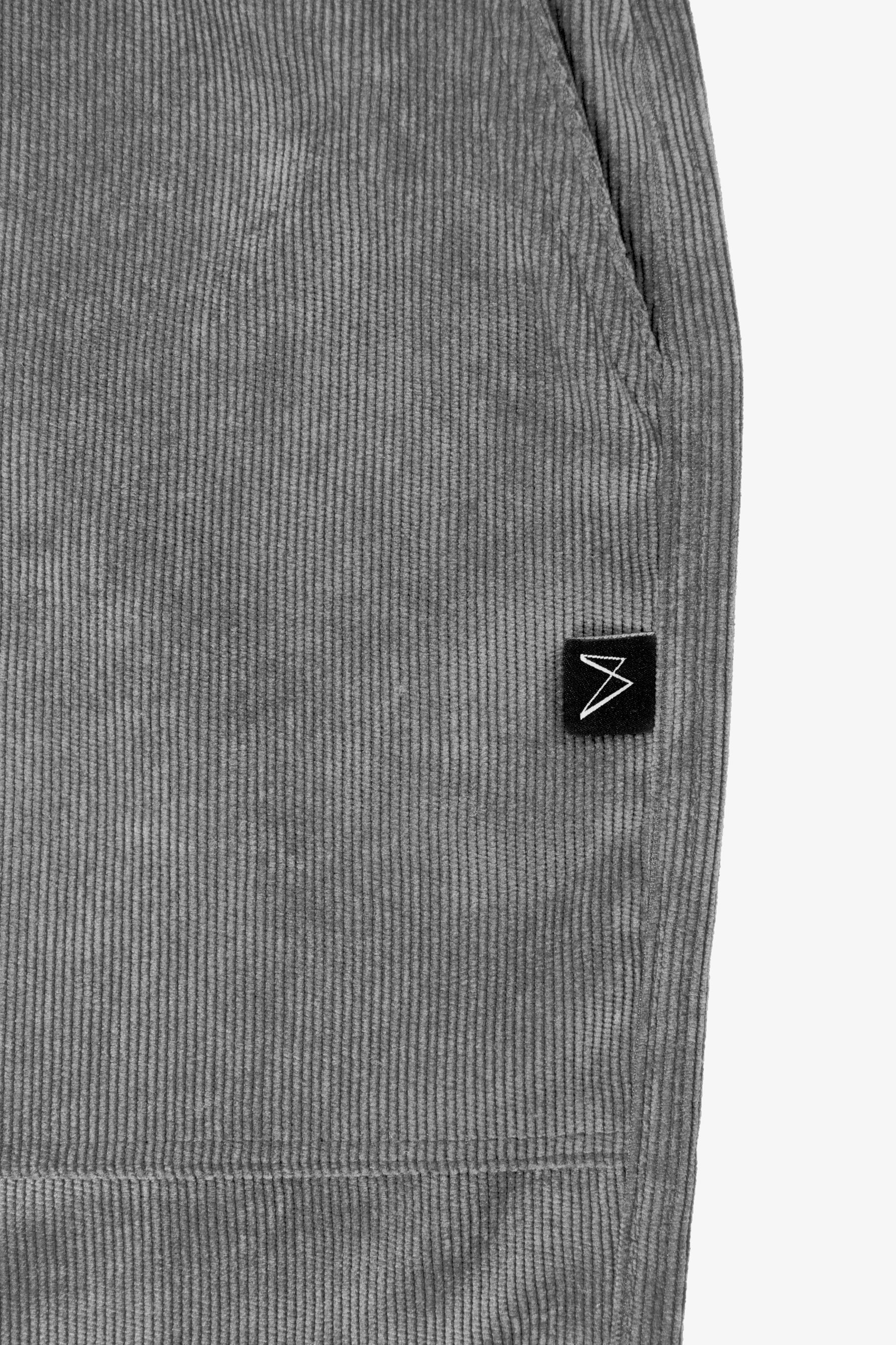 Corduroy Cargo Jogger - Deep Gray